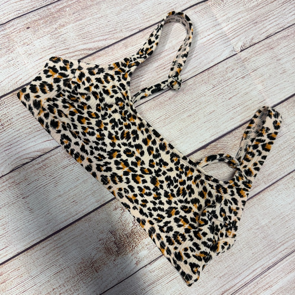 Target Leopard Print Swim Top